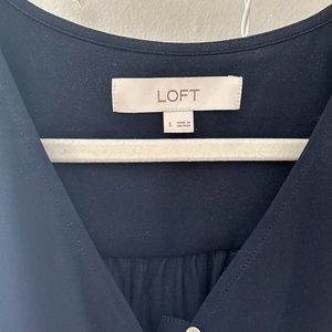 Loft Size Small lightweight chiffon dress tank